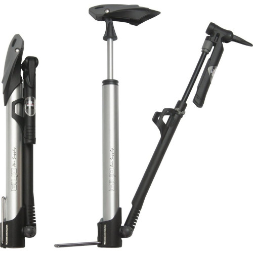 Насос для велосипеда c манометром и шлангом GIYO GP-71