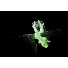 Держатель для смартфона силиконовый на руль BIKE TIE люминисцентный BONE                                            