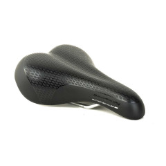 Седло для велосипеда Author Soft Tough Vacuum 255х160мм гелевое черное