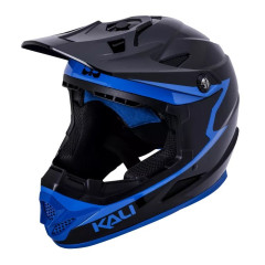 Шлем Full Face Downhill Kali Zoka, черно-синий