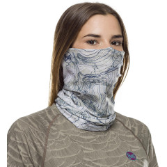 Бандана Buff CoolNet UV+ Neckwear Laude Silver Grey