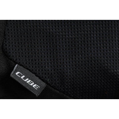 Перчатки CUBE Comfort Short Finger, черно-серые