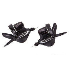 Шифтер Shimano Acera, SL-M360, лев/пр, 3x8, тр.+оплетк  ESLM360PTA