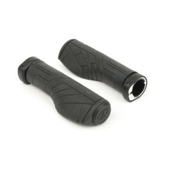 Ручки на руль AGR Griplock Ergo R35 130мм эргономичные с фиксатором черные AUTHOR