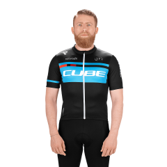 Джерси CUBE TEAMLINE Jersey Competition черно/синяя