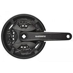 Система Shimano MT100, 170 мм, квадрат, 40/30/22T, с болтами, для 9 скоростей. EFCMT100C002CL