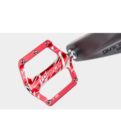 Педали для велосипеда на промподшипниках TPR красные