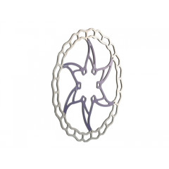 Тормозной диск Ashima Ai2, 180мм, 6 болтов, черный