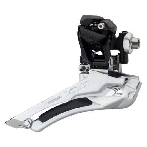 Перек-ль передний Shimano 105, 5801, цв. черн, на упор, для 2x11ск  IFD5801FL