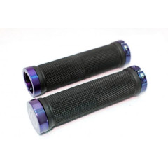 Ручки на руль CL0201 резиновые черно-синие CLARK`S        