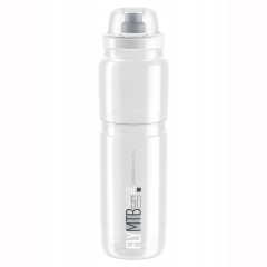 Вело фляга Elite Fly прозрачная, защитный колпак, 950 ml EL0160901