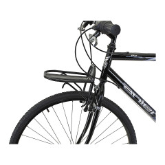 Багажник передний 24-28" до 5кг крепление к V-брейк черный