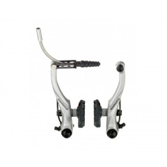 Тормоз V-brake Shimano Alivio T4000, задний, колодки S65T,  EBRT4000RX43SSP