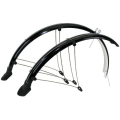 Крылья полноразмерные 26-27,5"х60мм с усами, с брызговиками