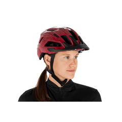 Шлем CUBE STEEP glossy red