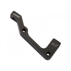 Адаптер для дискового тормоза задний IS 180мм черный Ashima