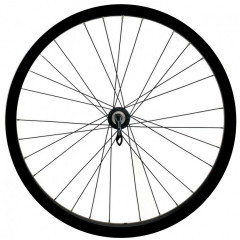 Колесо 26" заднее Trix D-2, под трещетку, под диск, чёрное