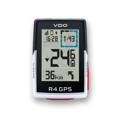 Велокомпьютер VDO R4 Top mount set, GPS+GLONASS 14 функций