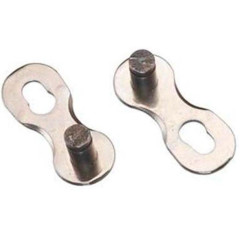 Замок цепи BBB 2022 Smartlink II  8sp silver Nickel