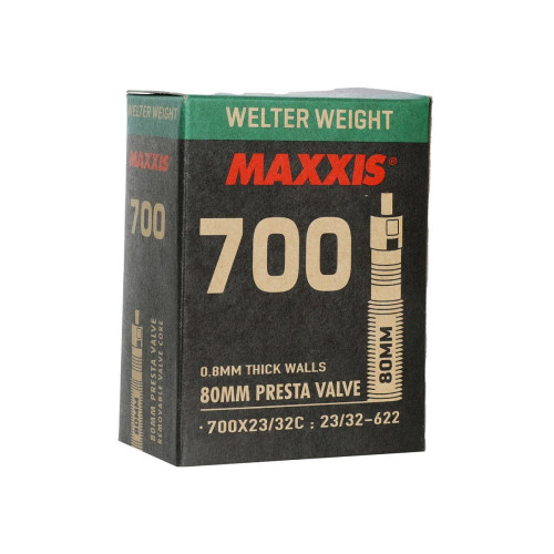 Камера Maxxis 700x23/32C 0.8 мм вело нипелль 80 мм