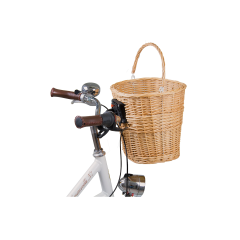 Корзина на руль быстросъемная M-WAVE плетеная.