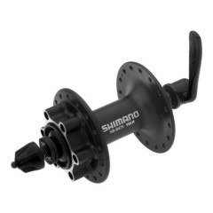 Втулка передняя Shimano Alivio HB-M475, 32 отверстия, 6-болт, черная EHBM475BL5