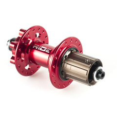 Втулка задняя RIDE Trail QR 32h 135 мм красный