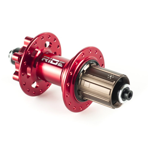 Втулка задняя RIDE Trail QR 32h 135 мм красный