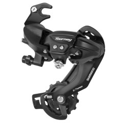 Переключатель задний Shimano, Tourney, TY300, крепление на ось