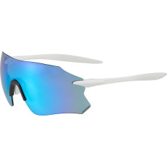 Очки спортивные вело Merida Frameless, белые, синяя линза