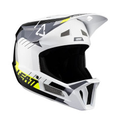 Велошлем фуллфейс Leatt MTB Gravity 2.0 White Black