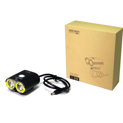 Фара GACIRON V13 1600 люмен, без акб, USB.
