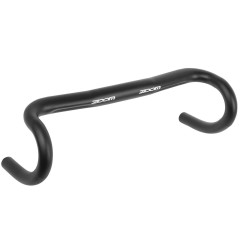 Руль RACING алюминий "баран" 31,8x400мм черный ZOOM