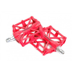 Педали для велосипеда алюминиевые на промподшипниках Horst H36 красные