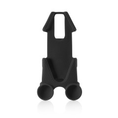 Держатель для смартфона силиконовый на руль BIKE TIE SPEAKER черный BONE                                            