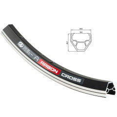 Обод 28" Argon X7 Cross AUTHOR 36 отверстий