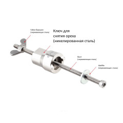 Съёмник барабана велосипеда TPR