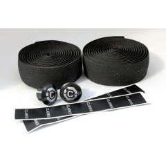 Лента на руль CHBT корковая черная CLARK`S