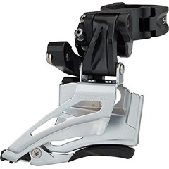 Переключатель передний Shimano Deore M618-H для 2x10, верхний хомут IFDM618HTX6