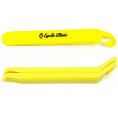 Монтажки пластиковые для велосипеда CC TL4 Yel с крючками AUTHOR