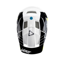 Велошлем фуллфейс Leatt MTB Gravity 2.0 White Black