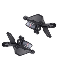 Шифтер Shimano Deore, SL-M590, левый и правый, 3x9, тросики и оплетка     ISLM590PA