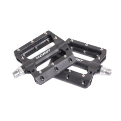 Педали нейлон H601 широкие литые черные HORST