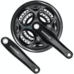 Система Shimano Altus FC-M311, Квадрат, 175мм  42/32/22Т  EFCM311E222CL