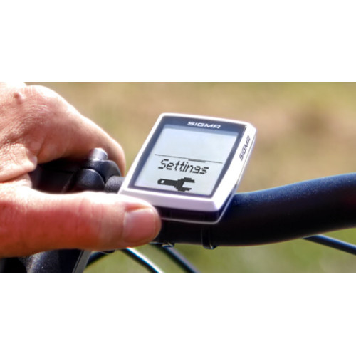 Велокомпьютер Sigma BC 12.0 WL STS CAD беспроводной 12 функций с датчиком каденса