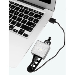 Фонарь передний GACIRON W08J-80 80 LM USB