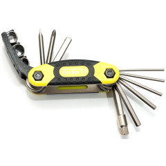 Складной набор шестигранных ключей Author ToolBox 12