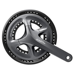 Система Shimano Claris R2000, 175мм, 50/34T, черная, с защитой EFCR2000EX04C