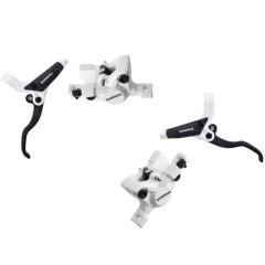 Тормозной комплект перед+зад Shimano 445 белый