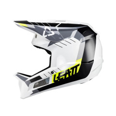 Велошлем фуллфейс Leatt MTB Gravity 2.0 White Black